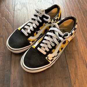 Vans Checkered Sunflower skater shoes unisex